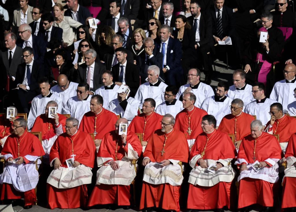 Almost 100 of the 137 cardinals are under the age of 80, meaning they will be eligible to vote on Pope Francis’ successor. Europe still has the most voting-age cardinals with 52, followed by the Americas with 39 and Asia with 24.